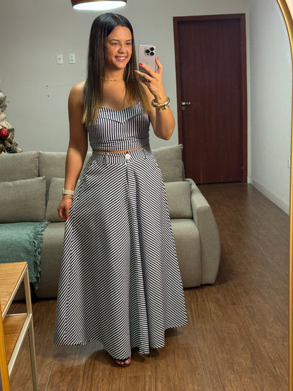 Conjunto Leandra Listrado