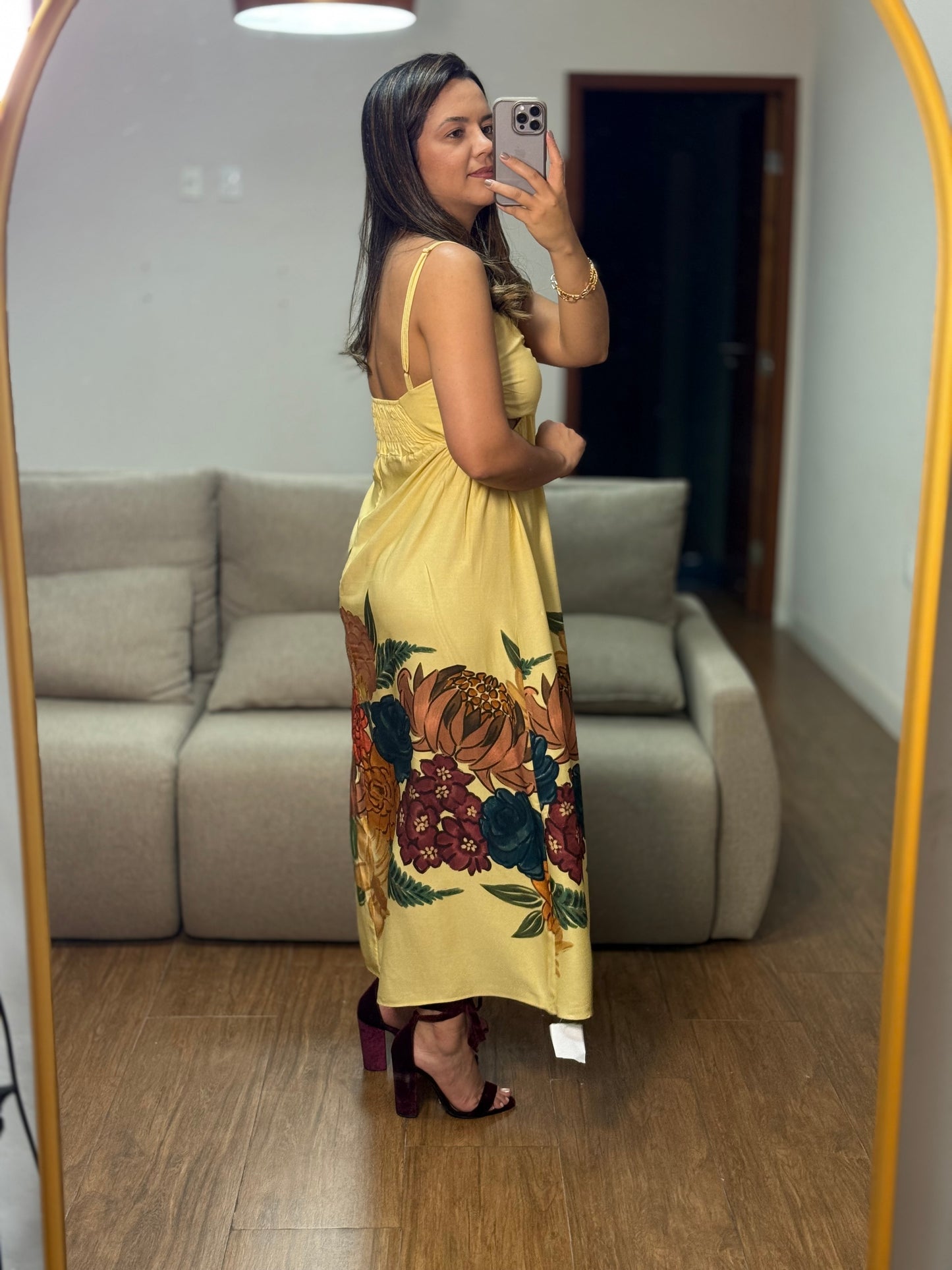 VESTIDO BRAND AMARELO