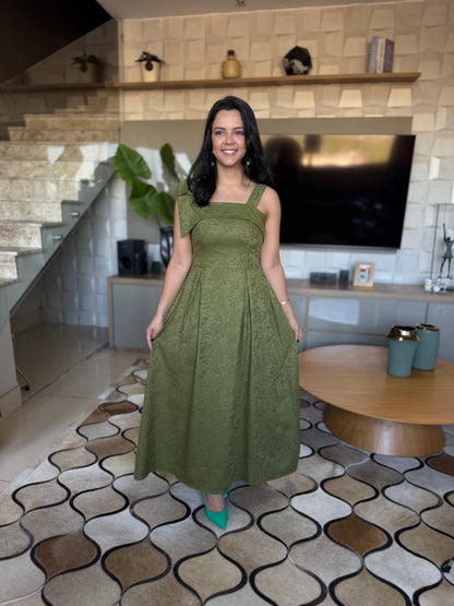 VESTIDO TAYLANA VERDE