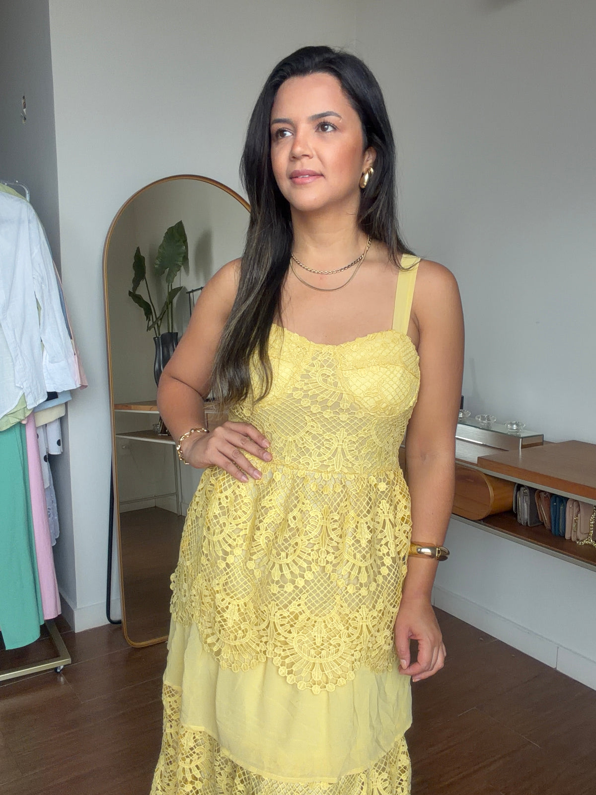 VESTIDO PATHY AMARELO