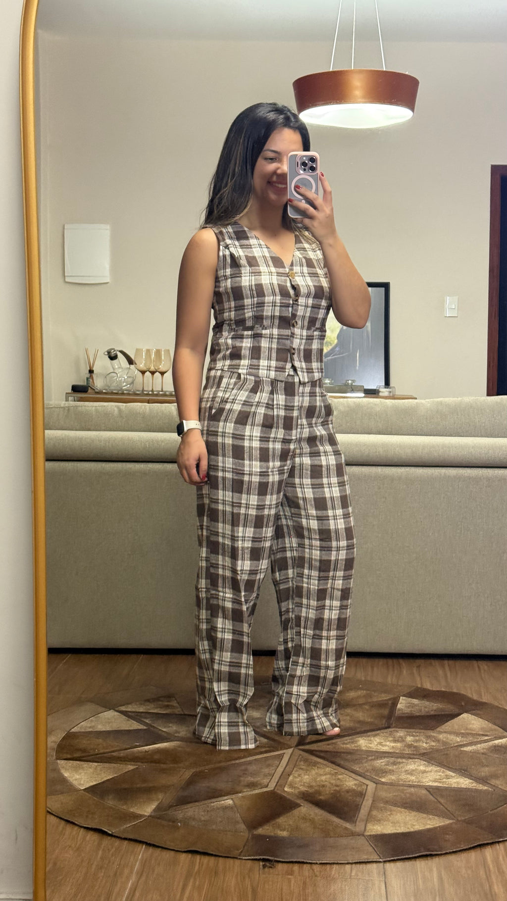 CONJUNTO JU | PANTALONA COM COLETE