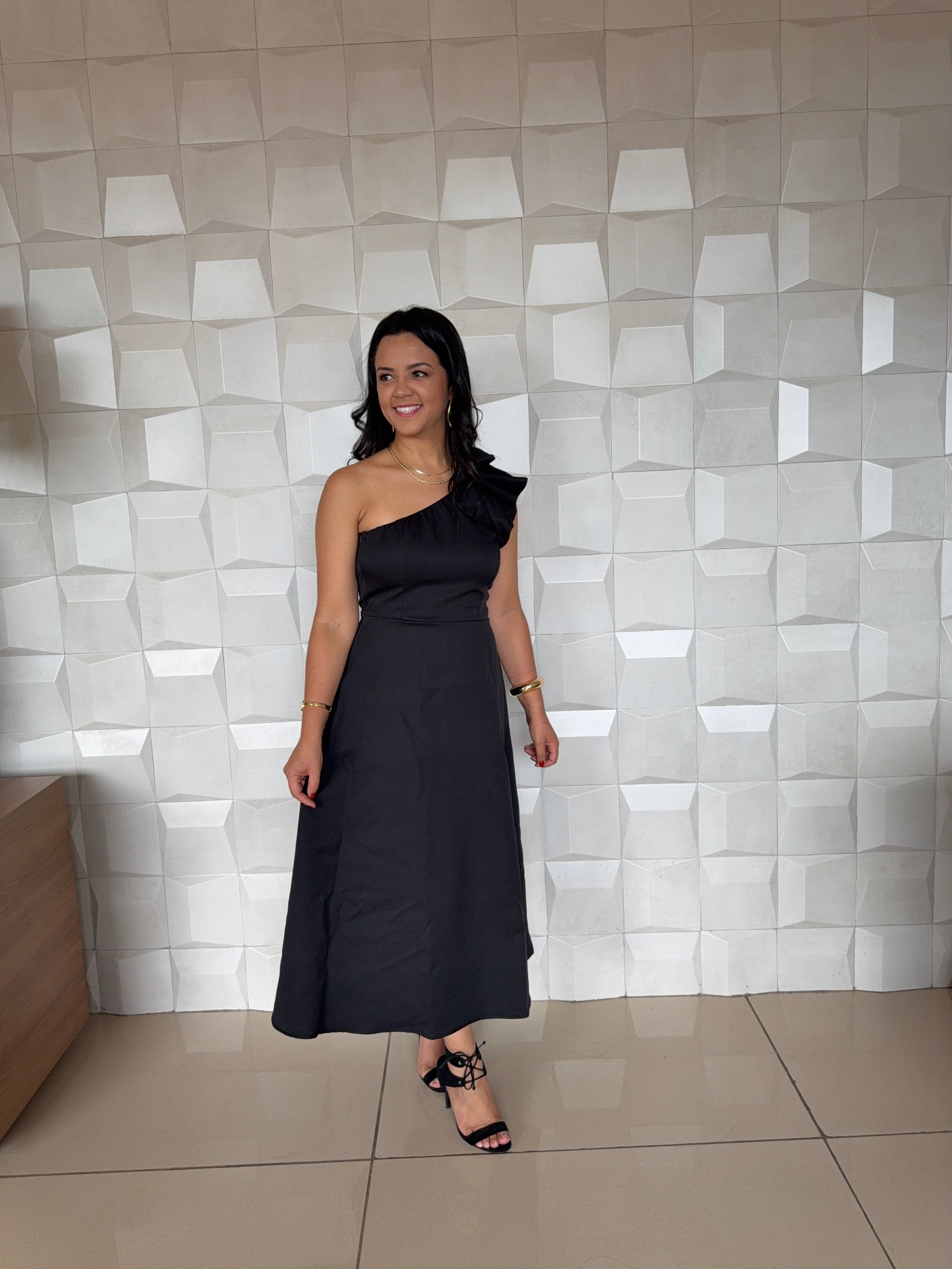VESTIDO TARSILA PRETO