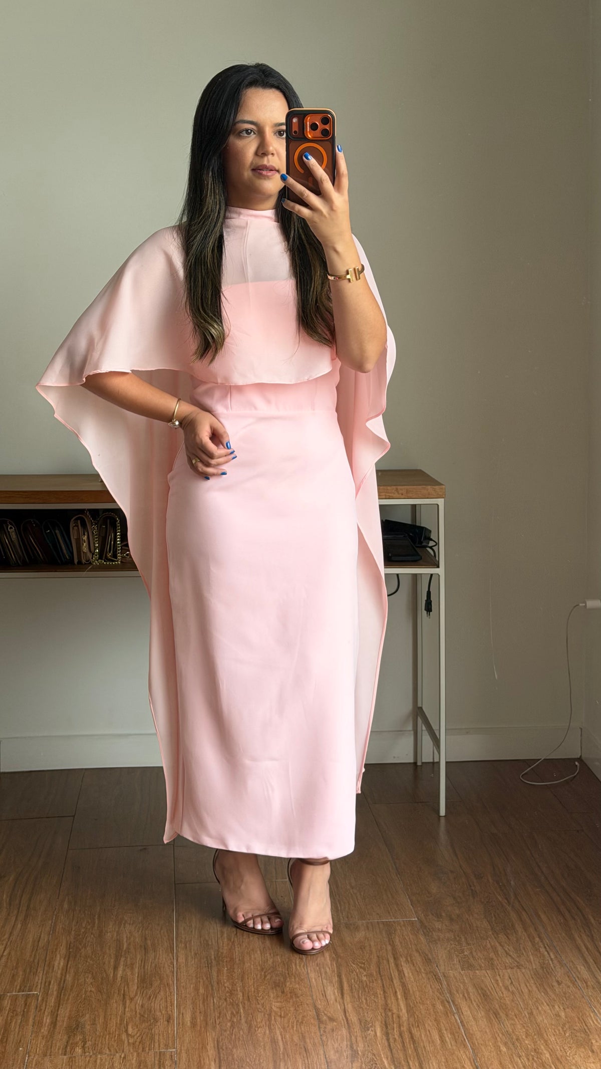 VESTIDO CAPA AMÉLIA ROSÊ