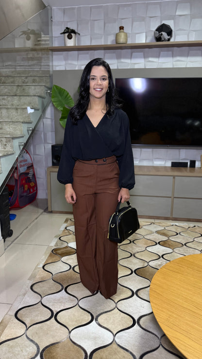 CONJUNTO VALENTE MARROM