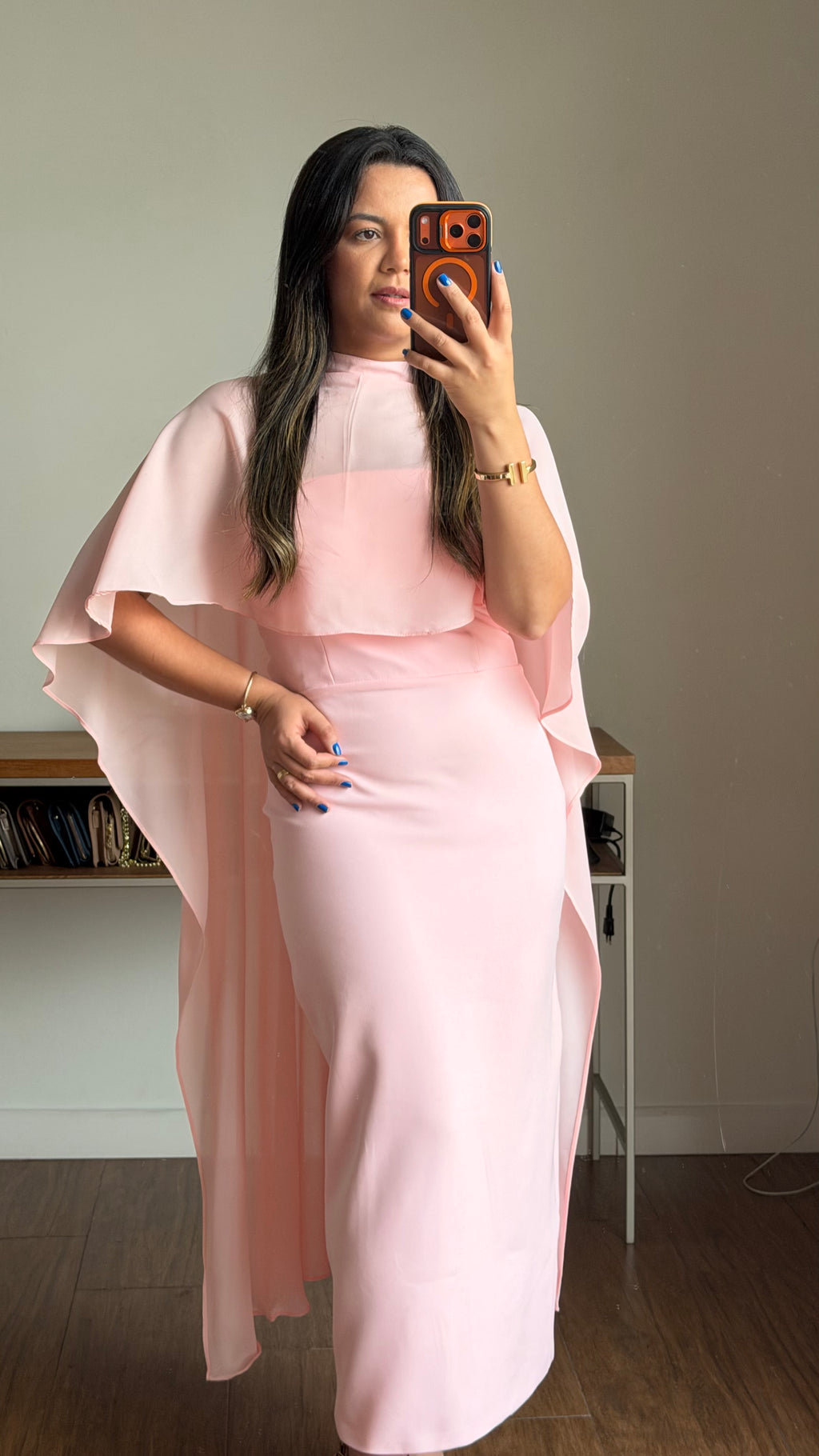 VESTIDO CAPA AMÉLIA ROSÊ
