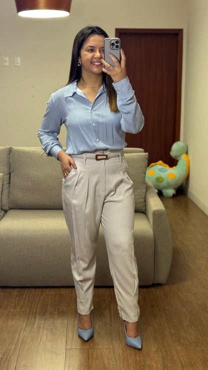 CALÇA ESTEFANY EM ALFAIATARIA