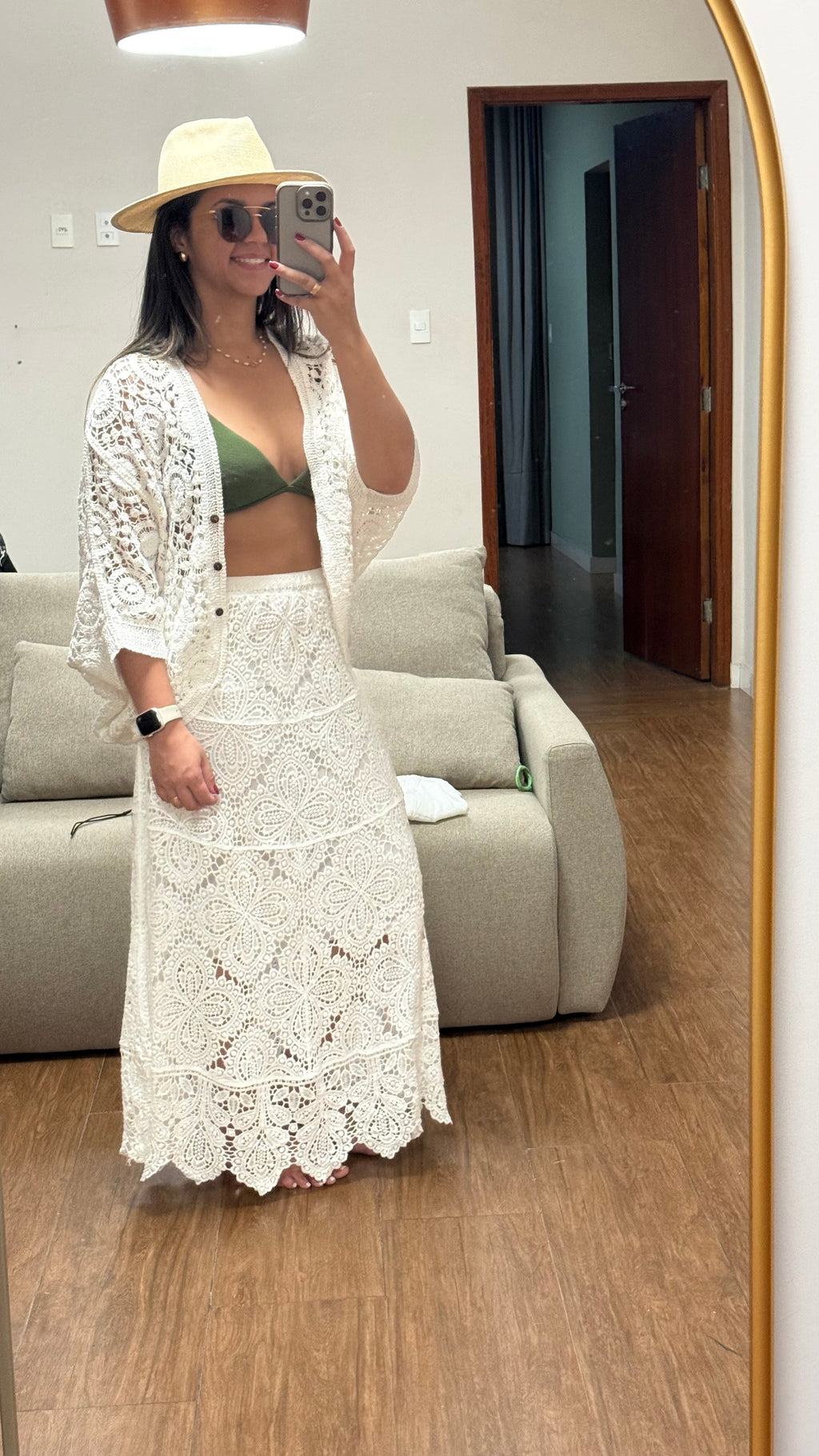 CONJUNTO RIVIERA EM RENDA GUIPIR