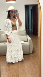 CONJUNTO RIVIERA EM RENDA GUIPIR