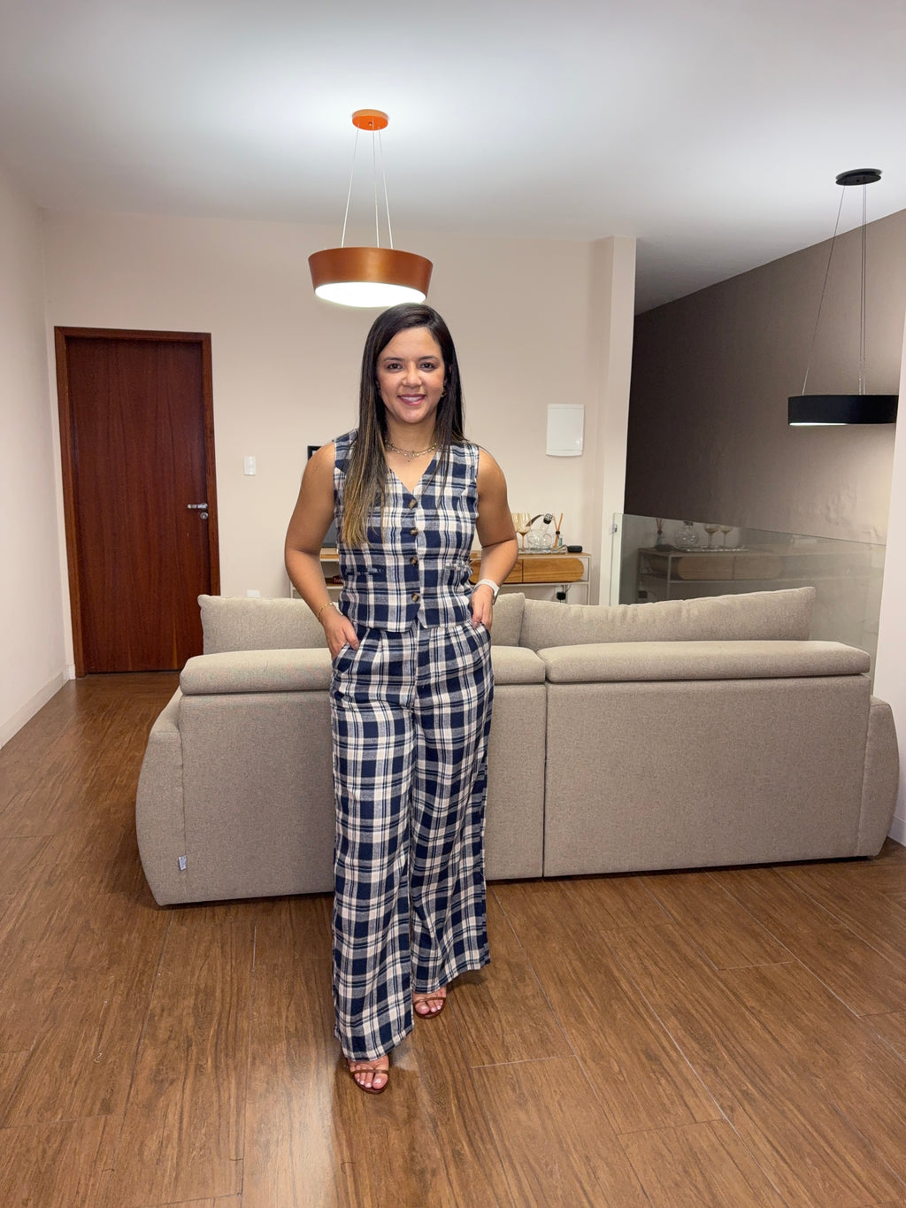 CONJUNTO JU | PANTALONA COM COLETE