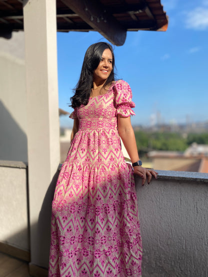 VESTIDO LAVÍNIA ROSA