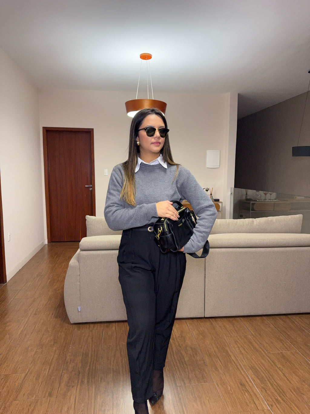 CALÇA ESTEFANY EM ALFAIATARIA