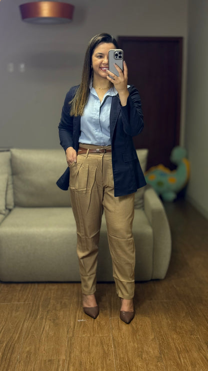 CALÇA ESTEFANY EM ALFAIATARIA