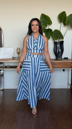CONJUNTO ROZ LISTRADO