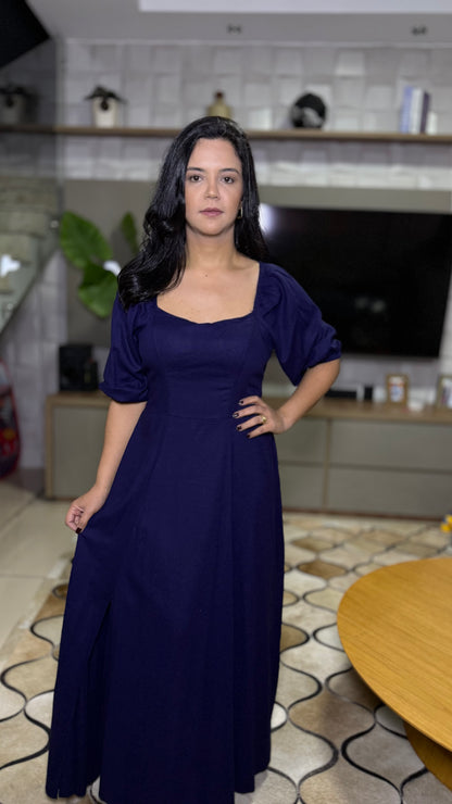 VESTIDO OLÍVIA AZUL