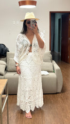 CONJUNTO RIVIERA EM RENDA GUIPIR