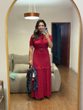VESTIDO MARISTELA VERMELHO
