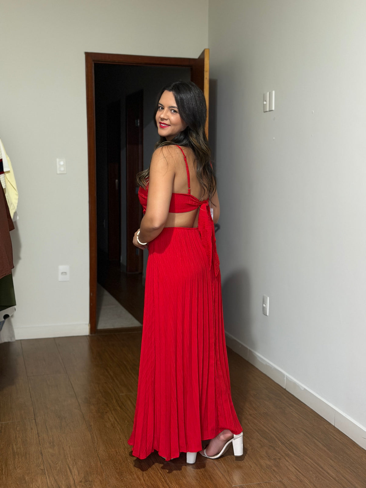 VESTIDO LUNA VERMELHO