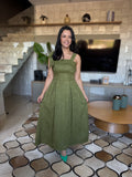 VESTIDO TAYLANA VERDE