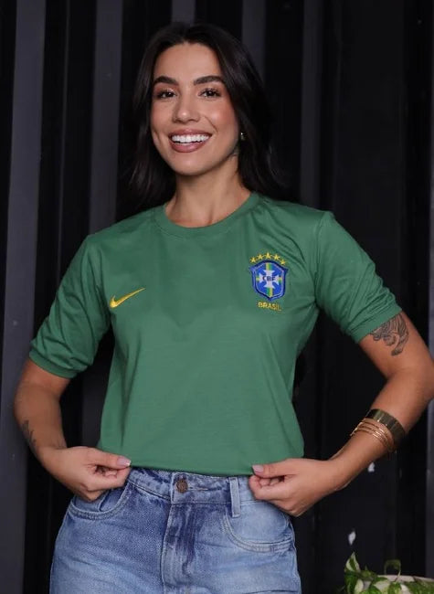 CAMISA UNIFORME BRASIL PUNHO